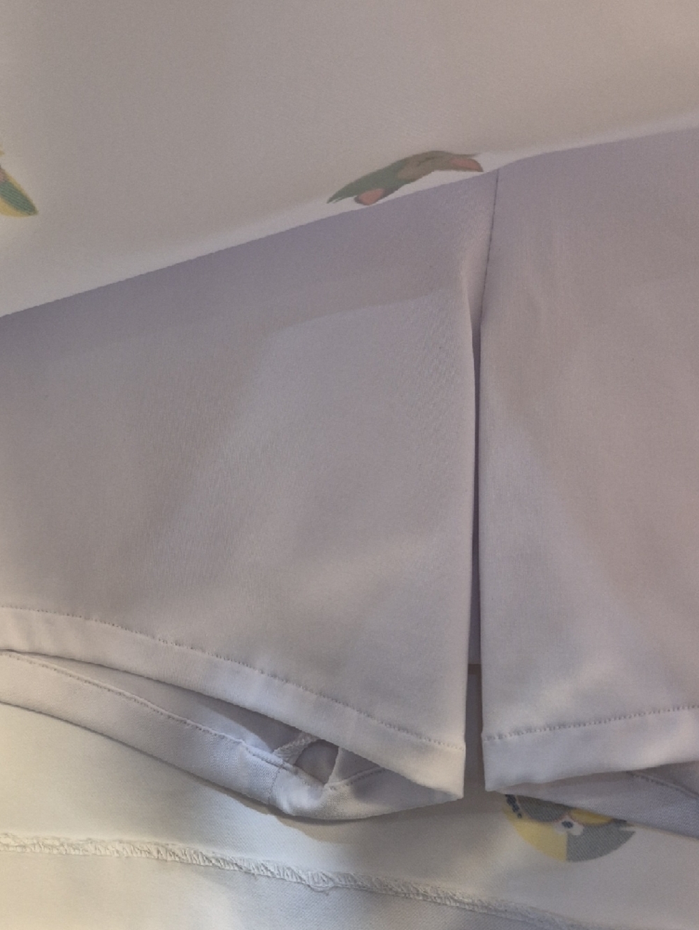 White Embroidered Cat-Pattern Golf Skort - Picture 8 of 12